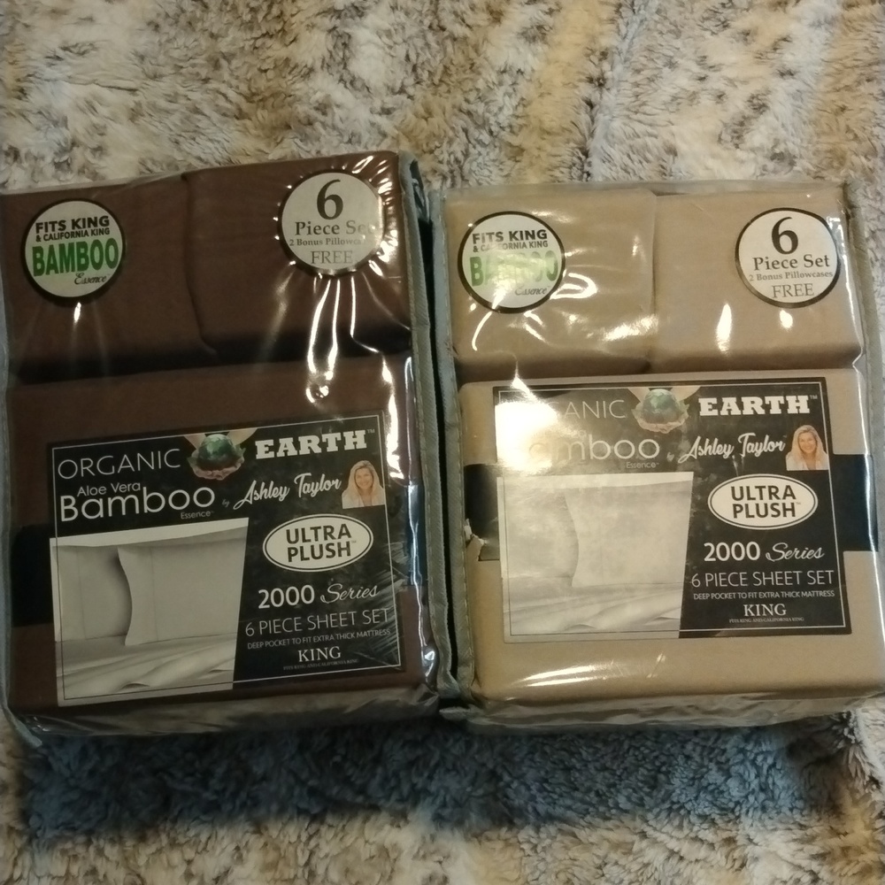 Ashley Taylor king sheets set